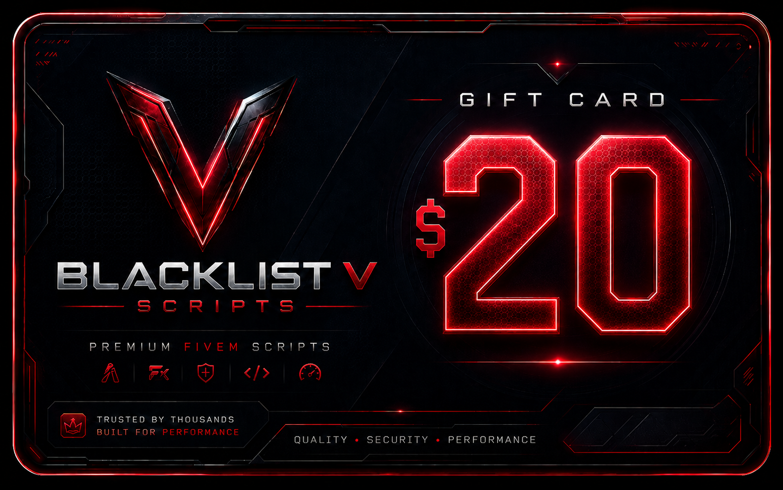 Gift Card 20