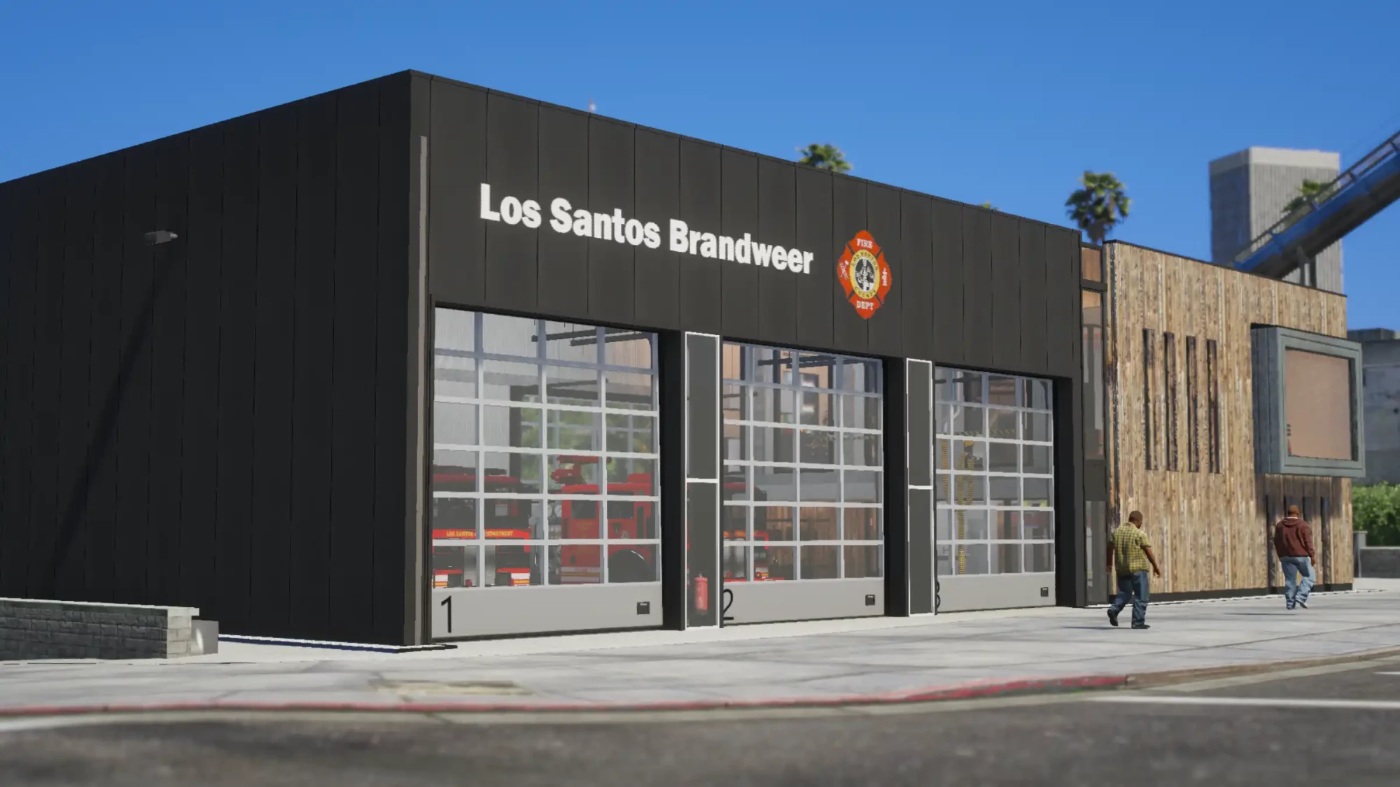 Brandweerkazerne / Fire Department MLO | FiveM — afbeelding 3