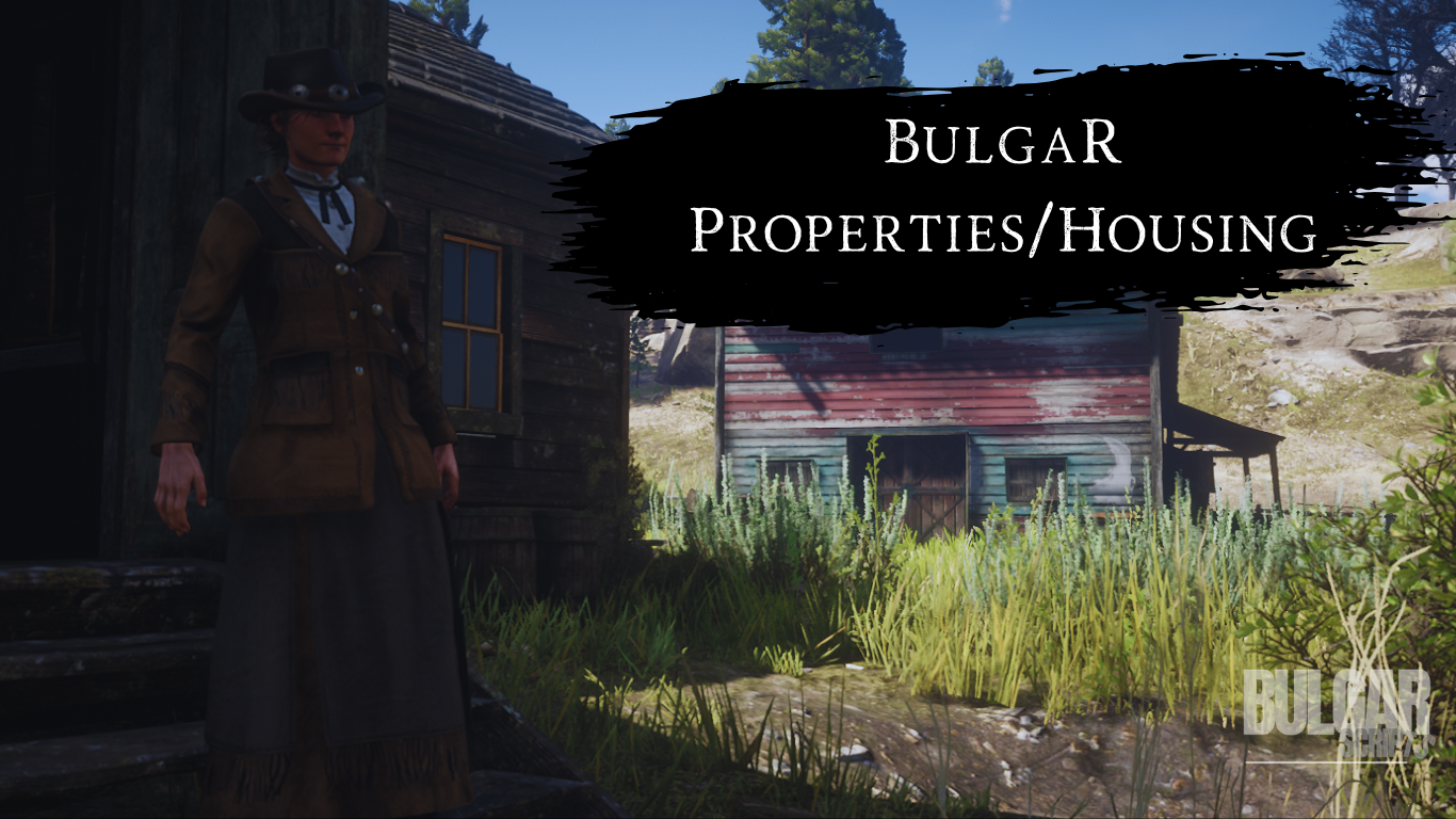 BulgaR Housing/Properties [VORP] & [RSGCore] & [RedEM:RP]