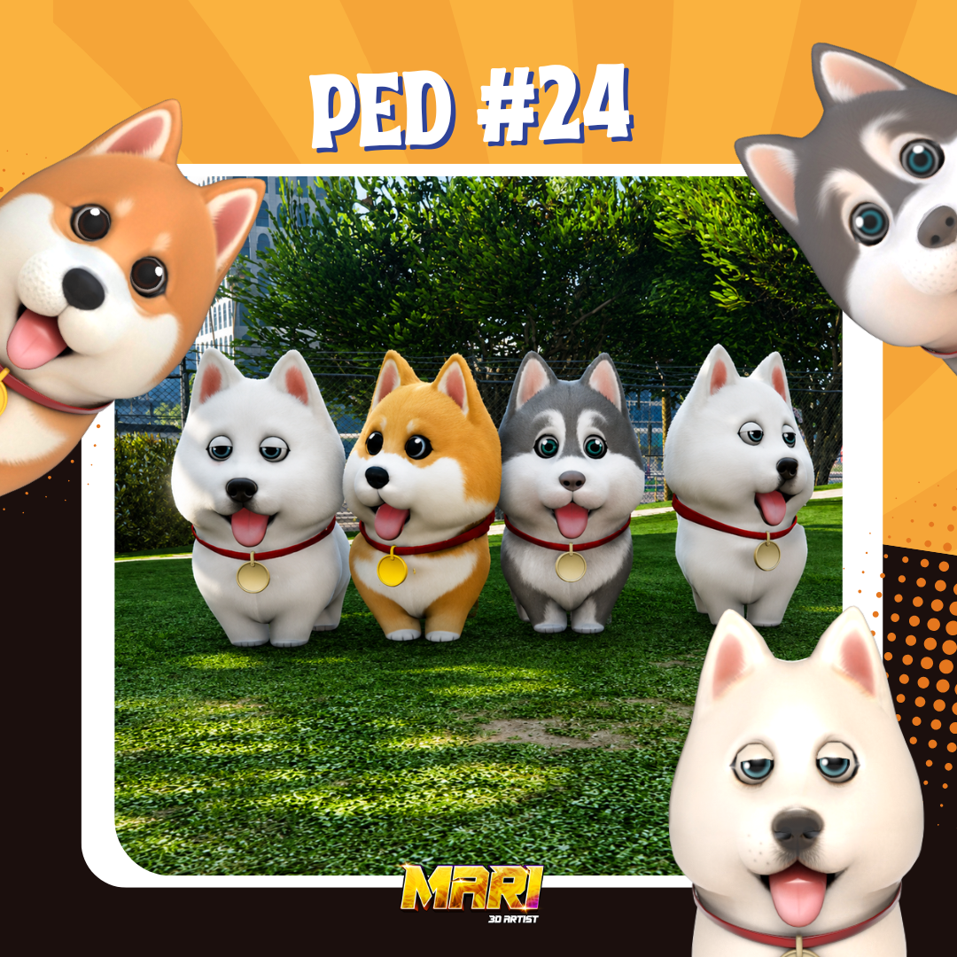 MARI PED SET 24