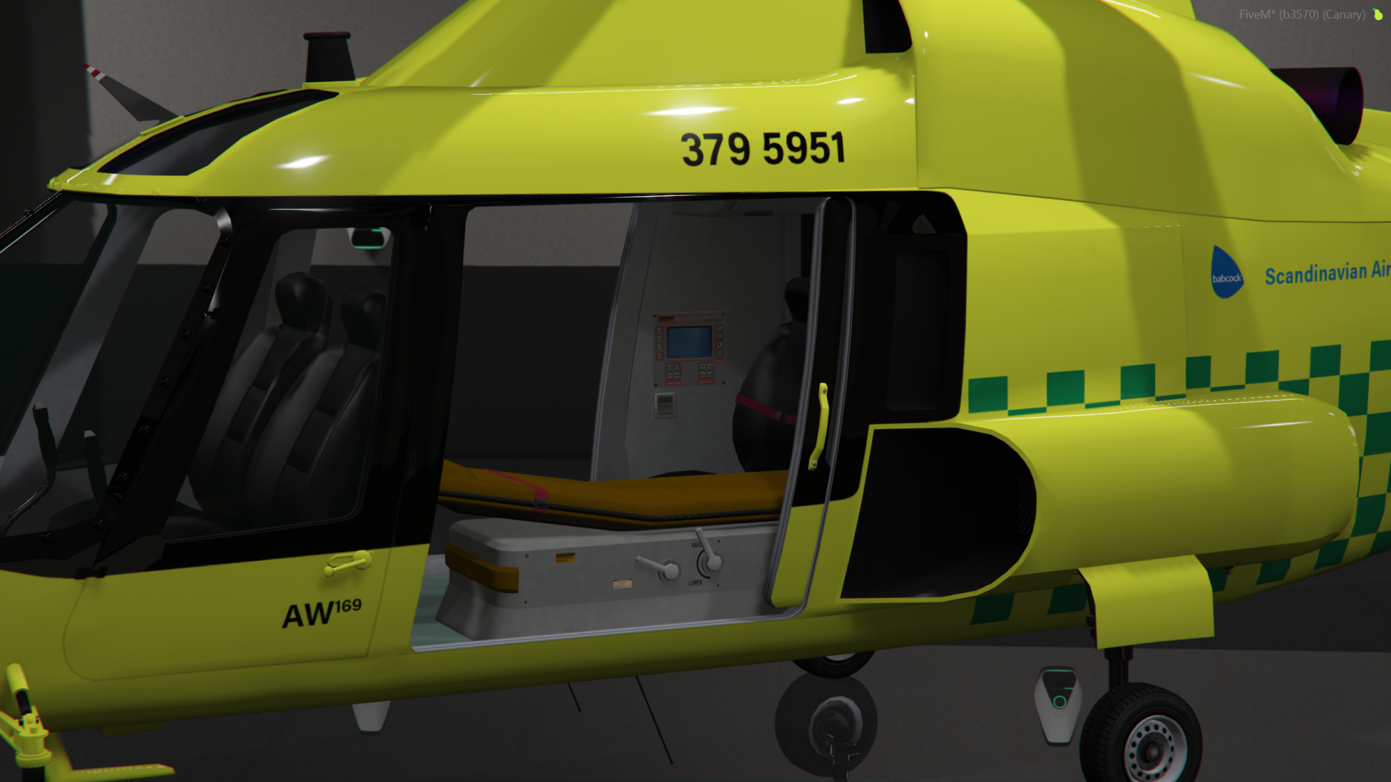 Buckingham Swift - Ambulanshelikopter