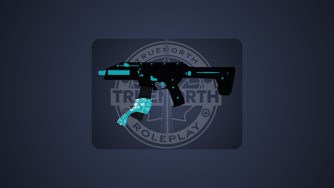 Cyan Flag SMG