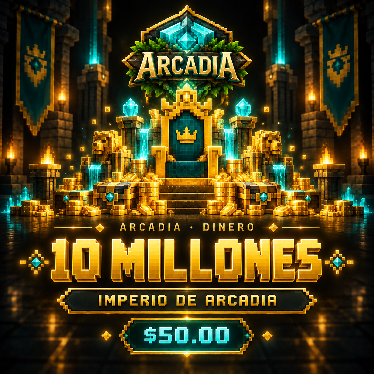 10 millones · Imperio de Arcadia