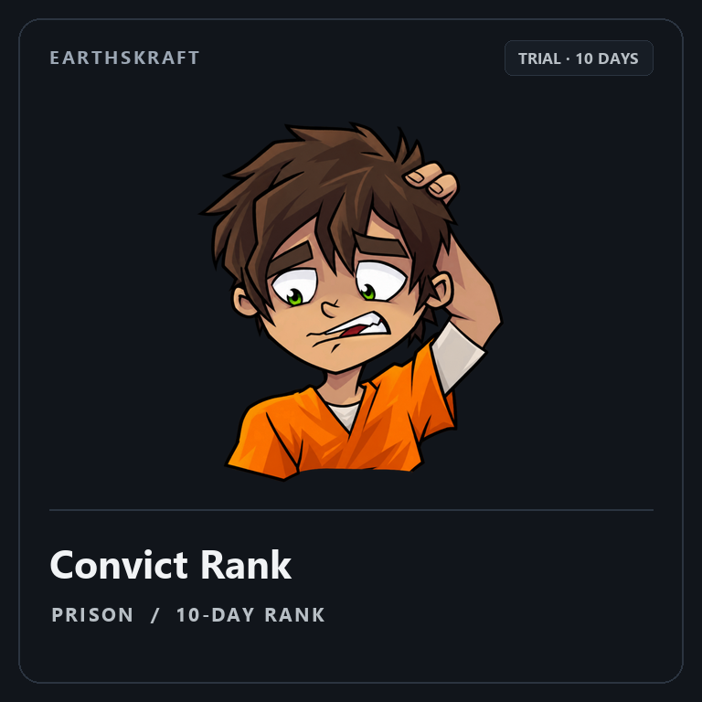 Convict Rank [10 Days]