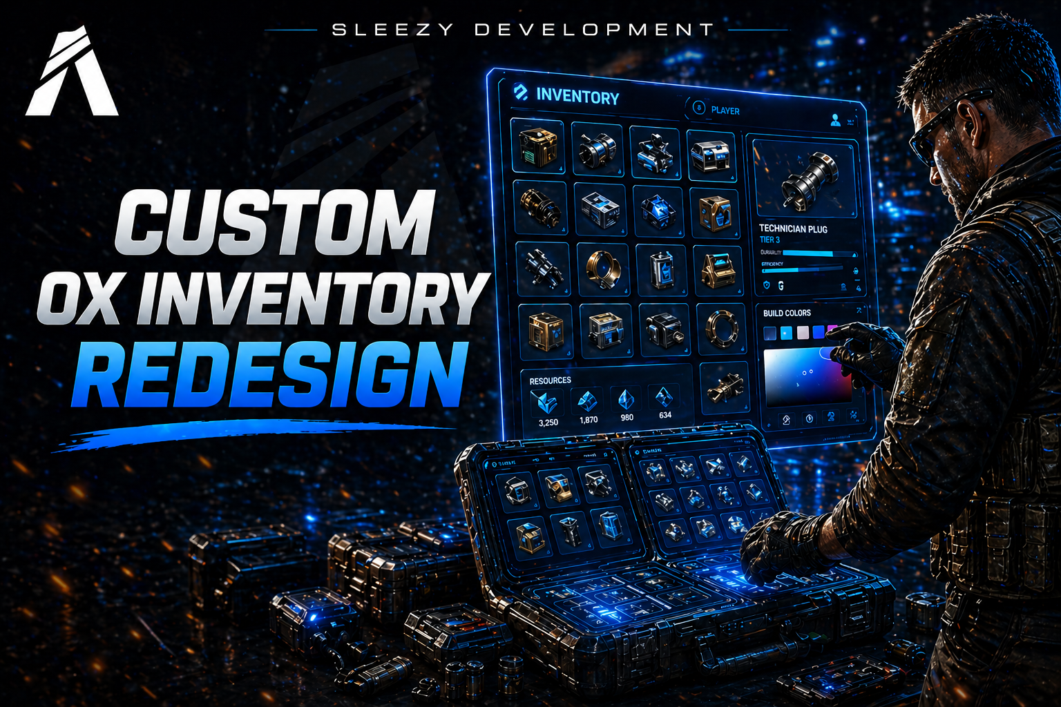 Sleezy Development • Advanced OX Inventory Redesign 🐂(ESX, QBCore &  Qbox)
