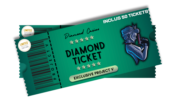 Ticket Diamond x50 edition limité
