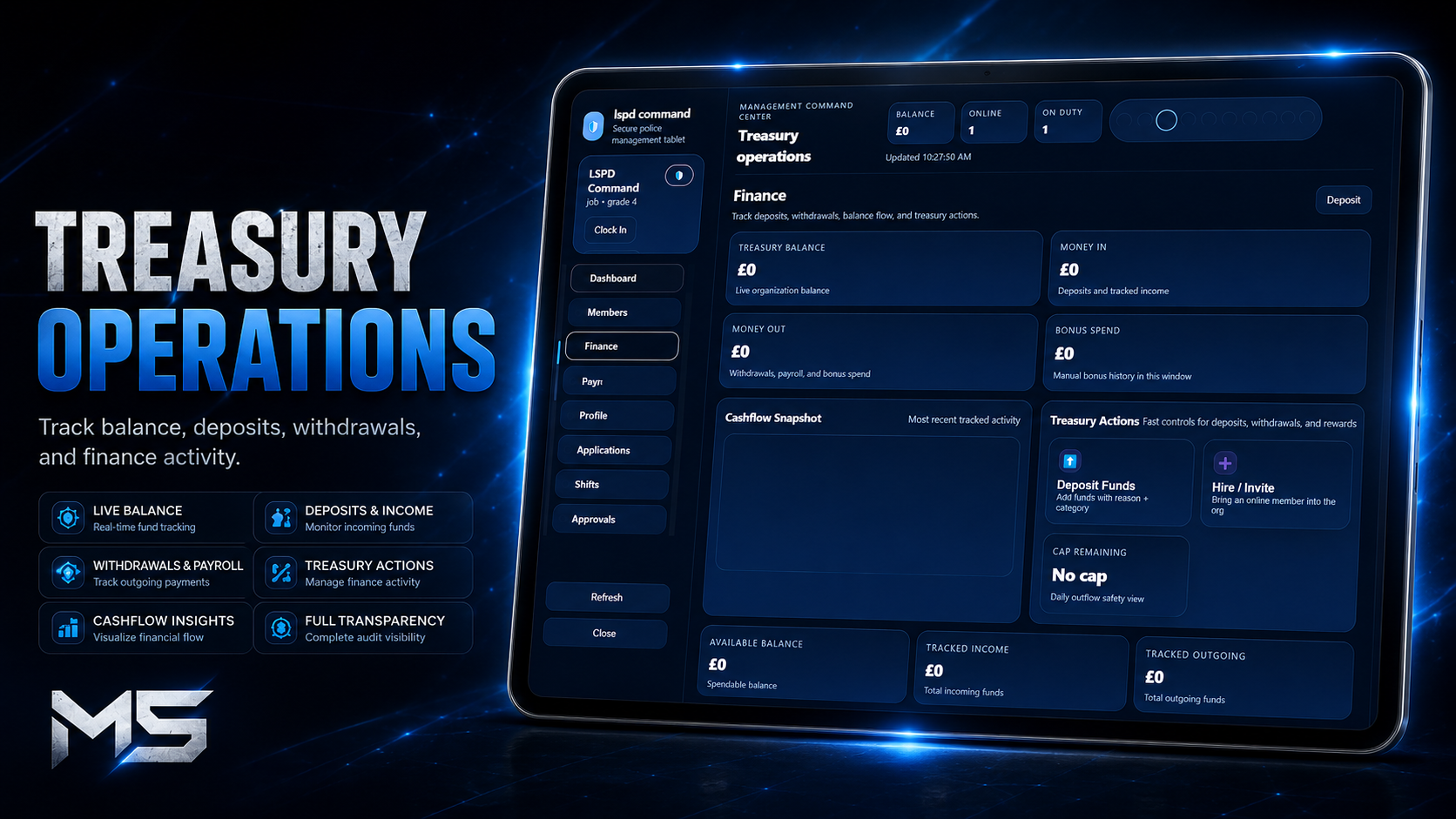 Magic Boss Menu – FiveM Business Management System