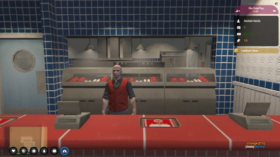 Realistic Fast Food + Delivery (ESX)