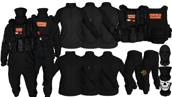 Famiglia Falcone BlackOut Uniform