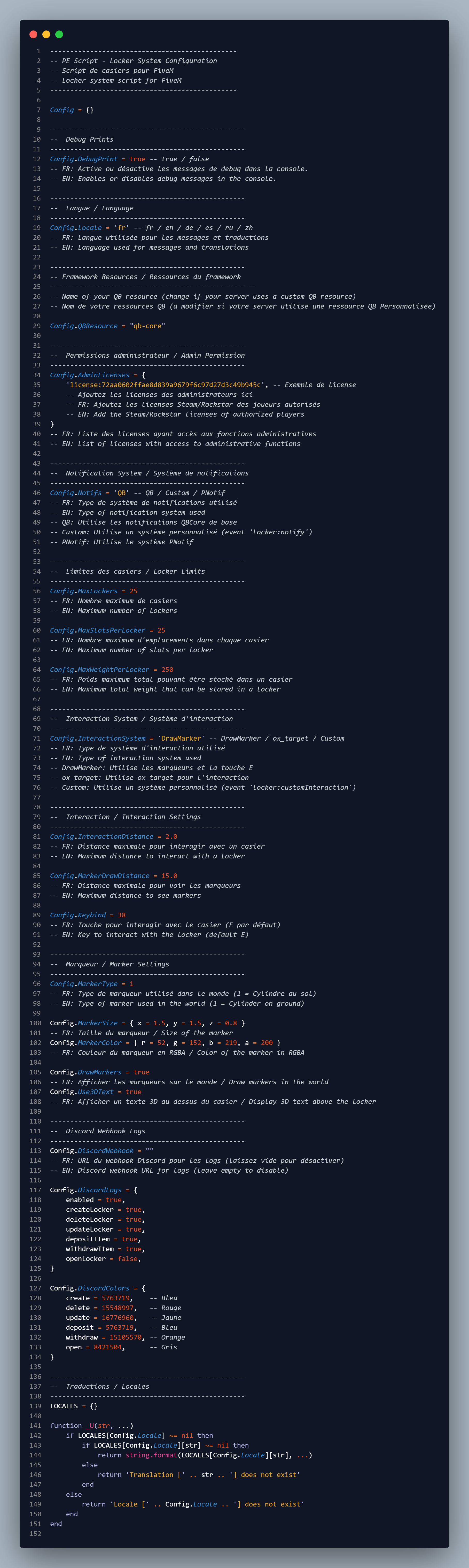 PLocker Script - FiveM Screenshot 3