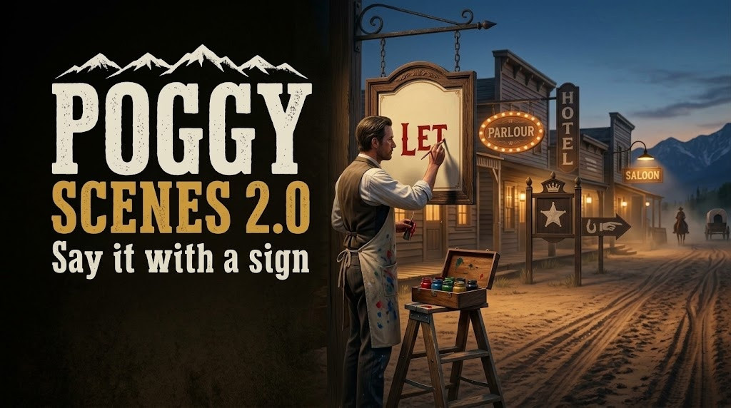 POGGY SCENES 2.0 Real Signs You Type On key art