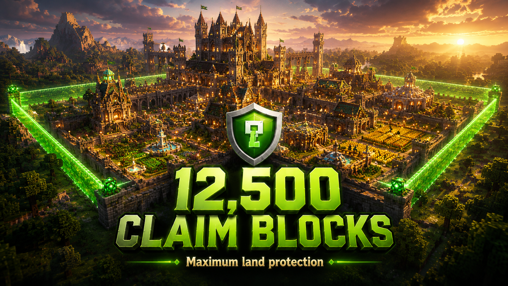 12,500 Claim Blocks