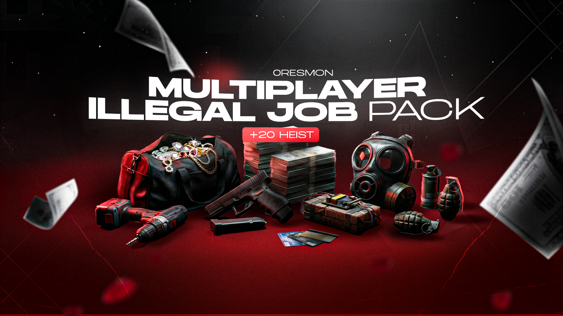 Multiplayer Illegal Job Pack +20 Job Open Source + (0r-lib escrow)  | 0r