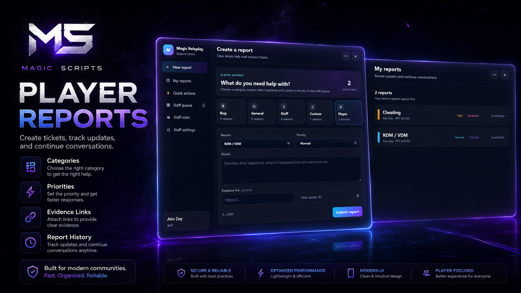 Magic Report System – Open Source