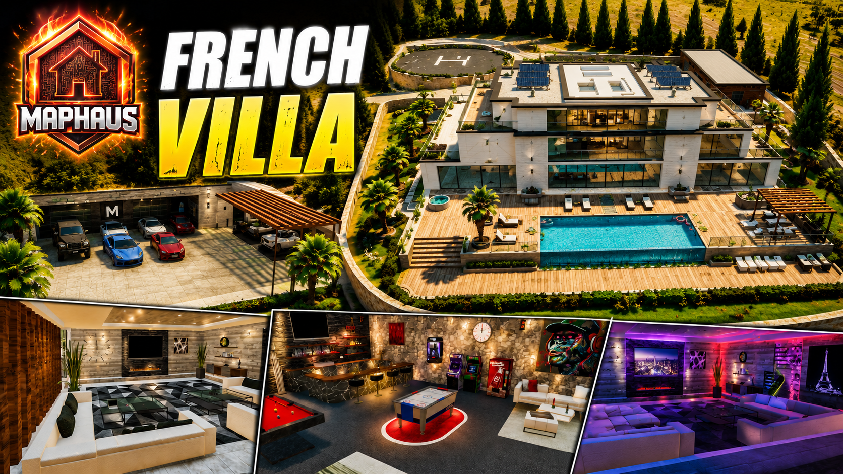 Maphaus French villa 0