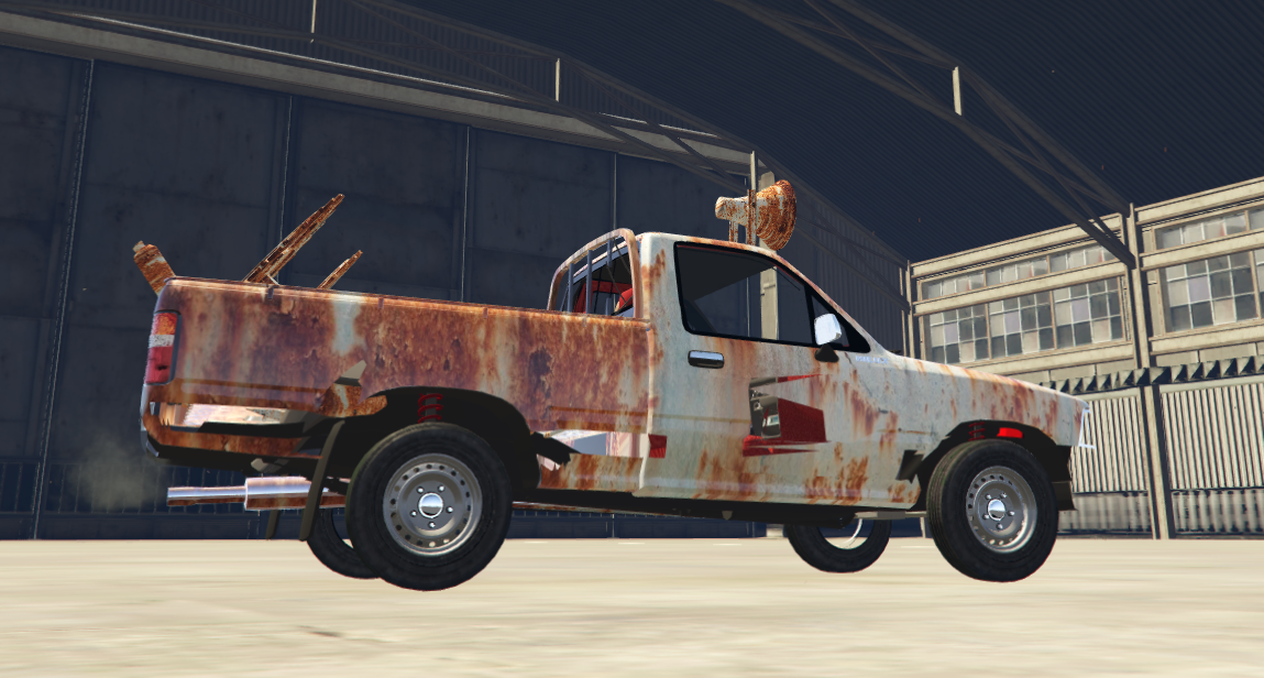 Camioneta Hierro