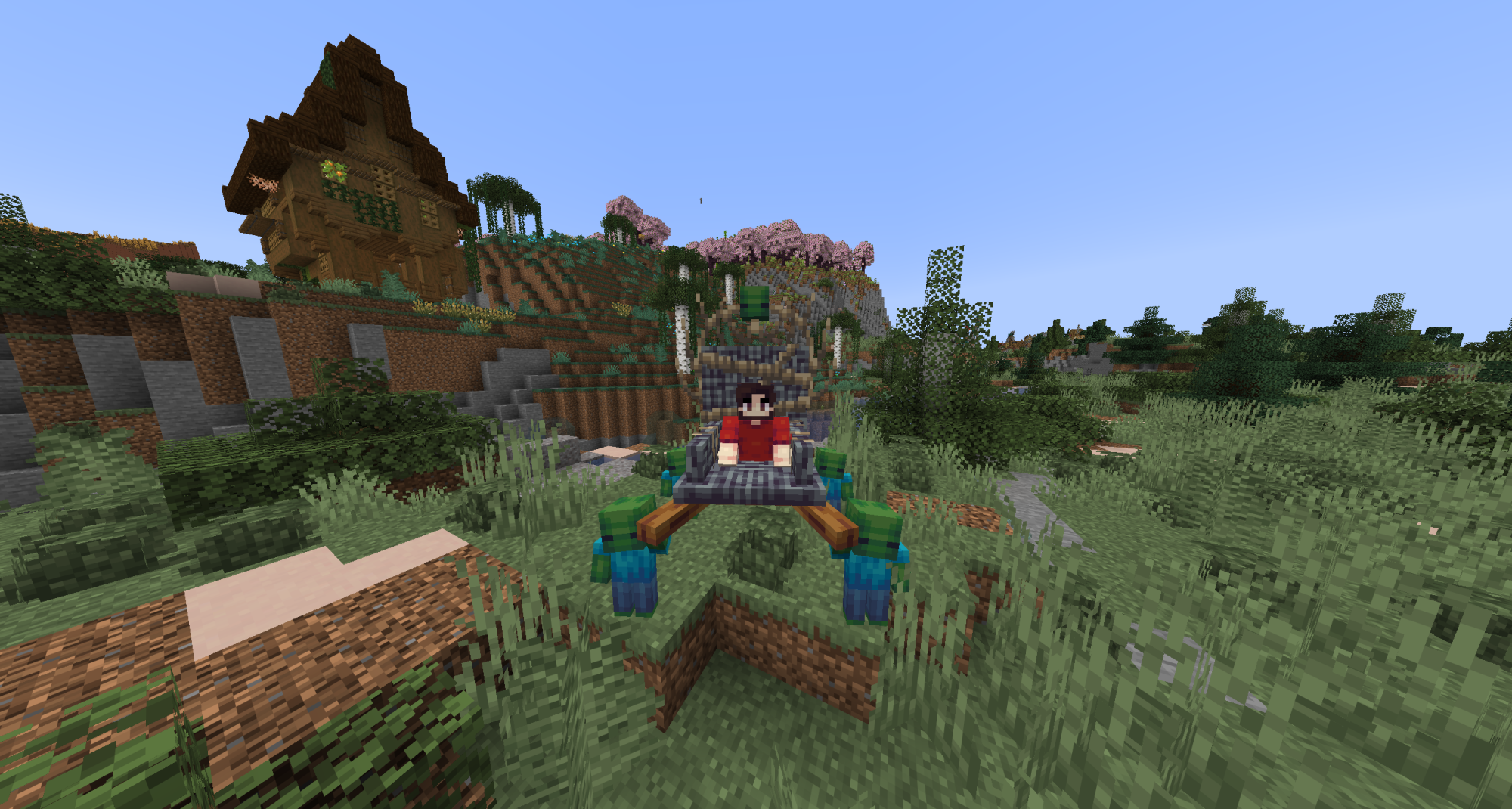 Mascota Trono de Zombies