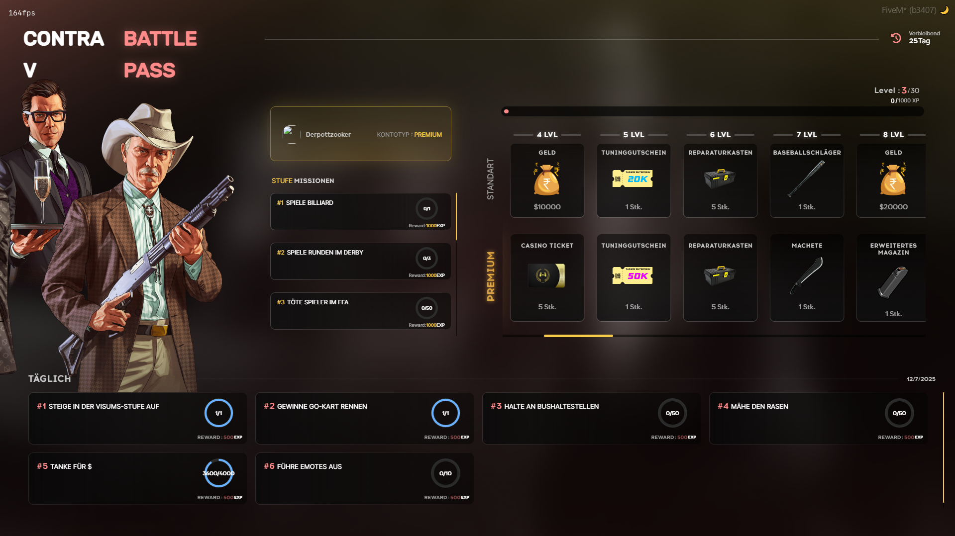 1 Monat Battlepass Premium