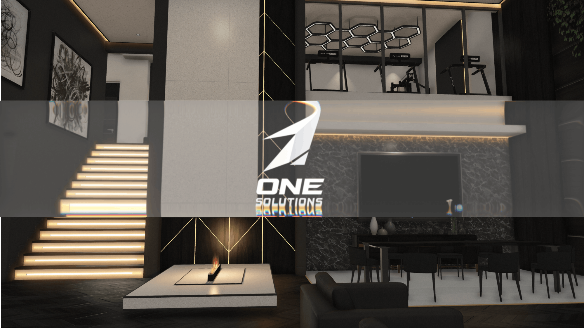[MLO] Modern, Luxurios, Black&White Villa Interior