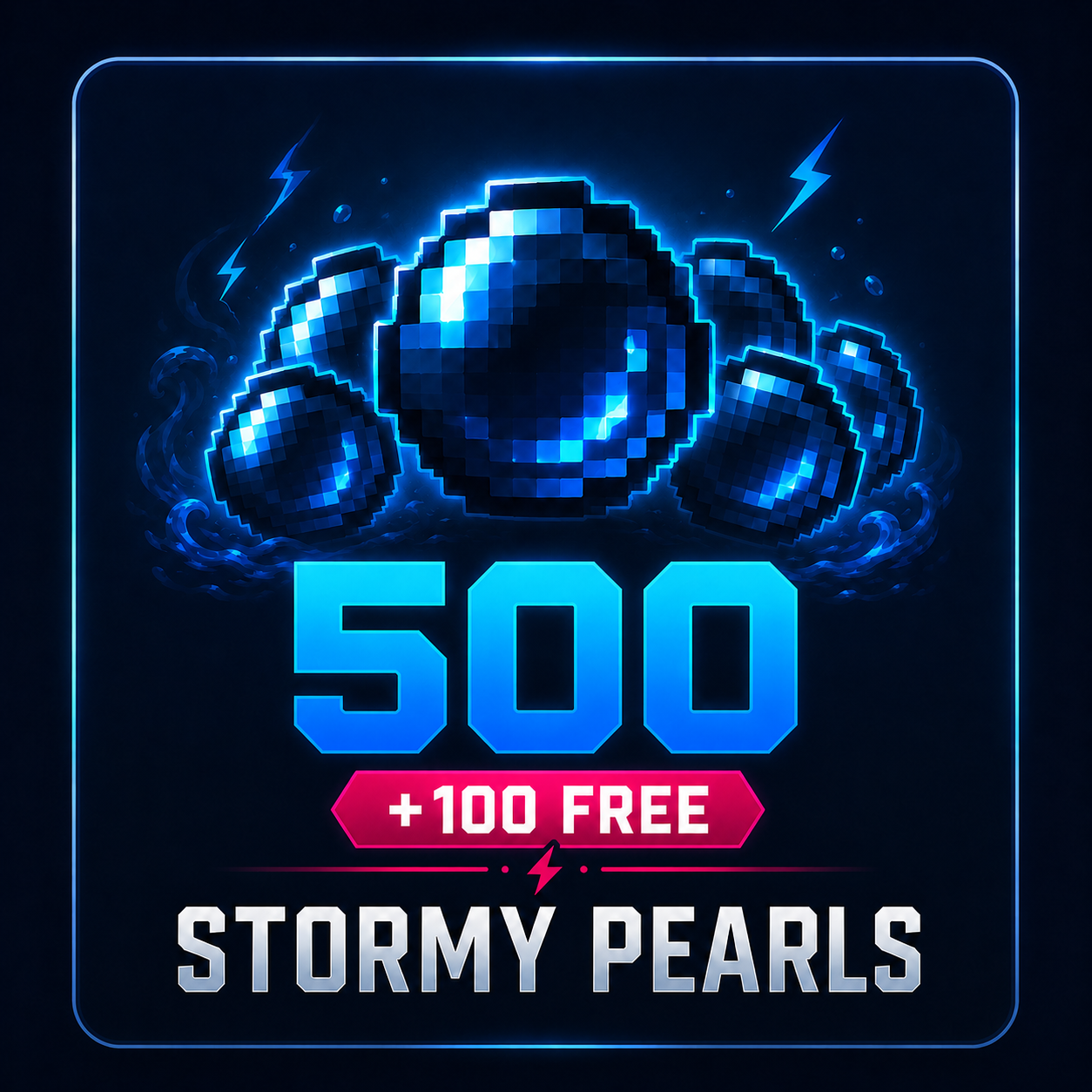500 Stormy Pearls + 100 Free