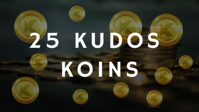 25 Kudos Koins