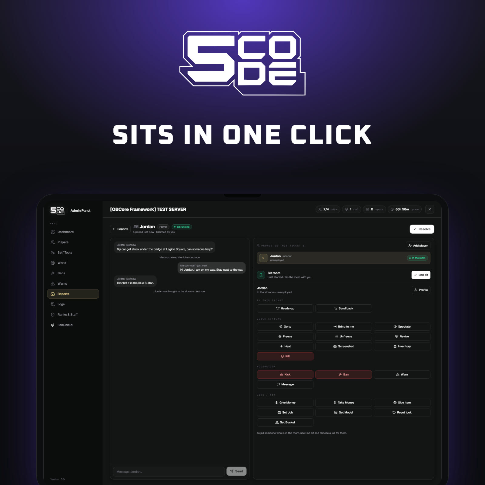 5CODE Admin Panel
