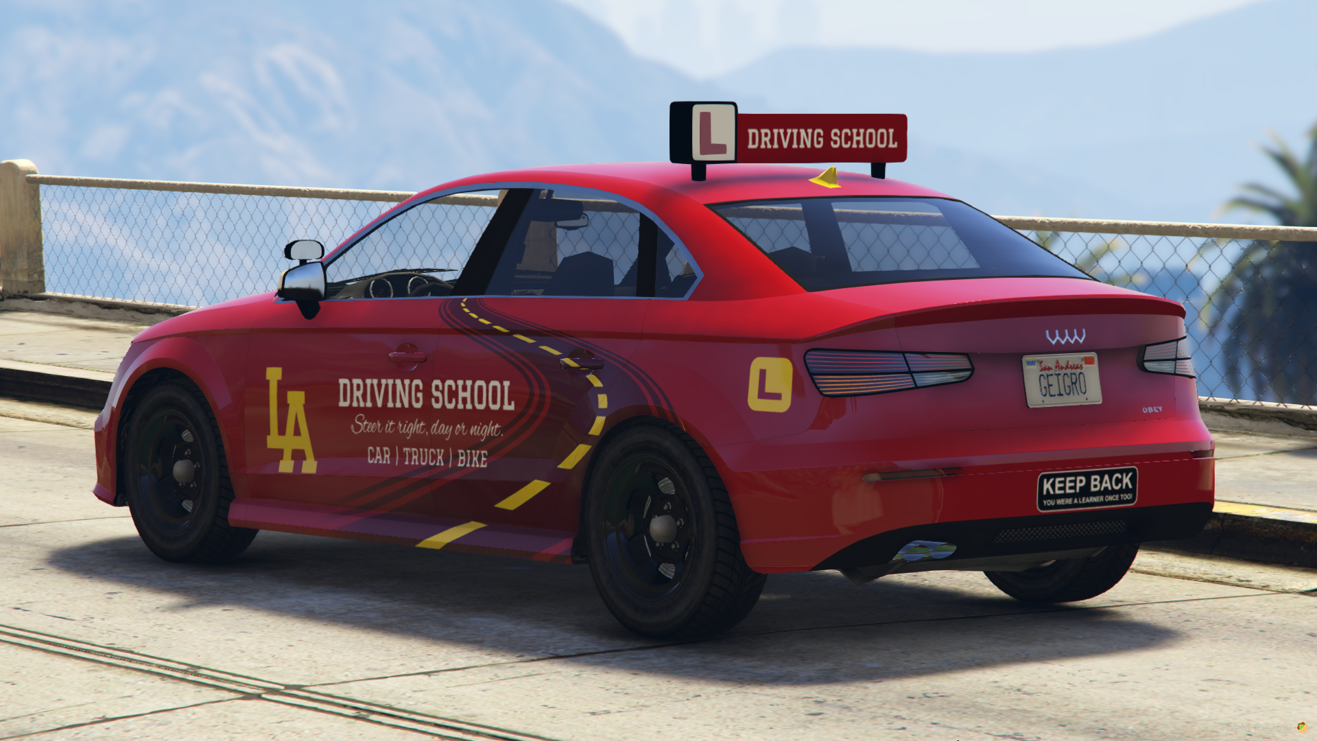 Ansicht 7 - GEIGRO Driving School für FiveM: Obey Tailgater