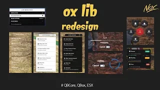 ox redesign (lib + target)