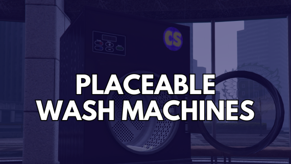 Placeable Washing Machines