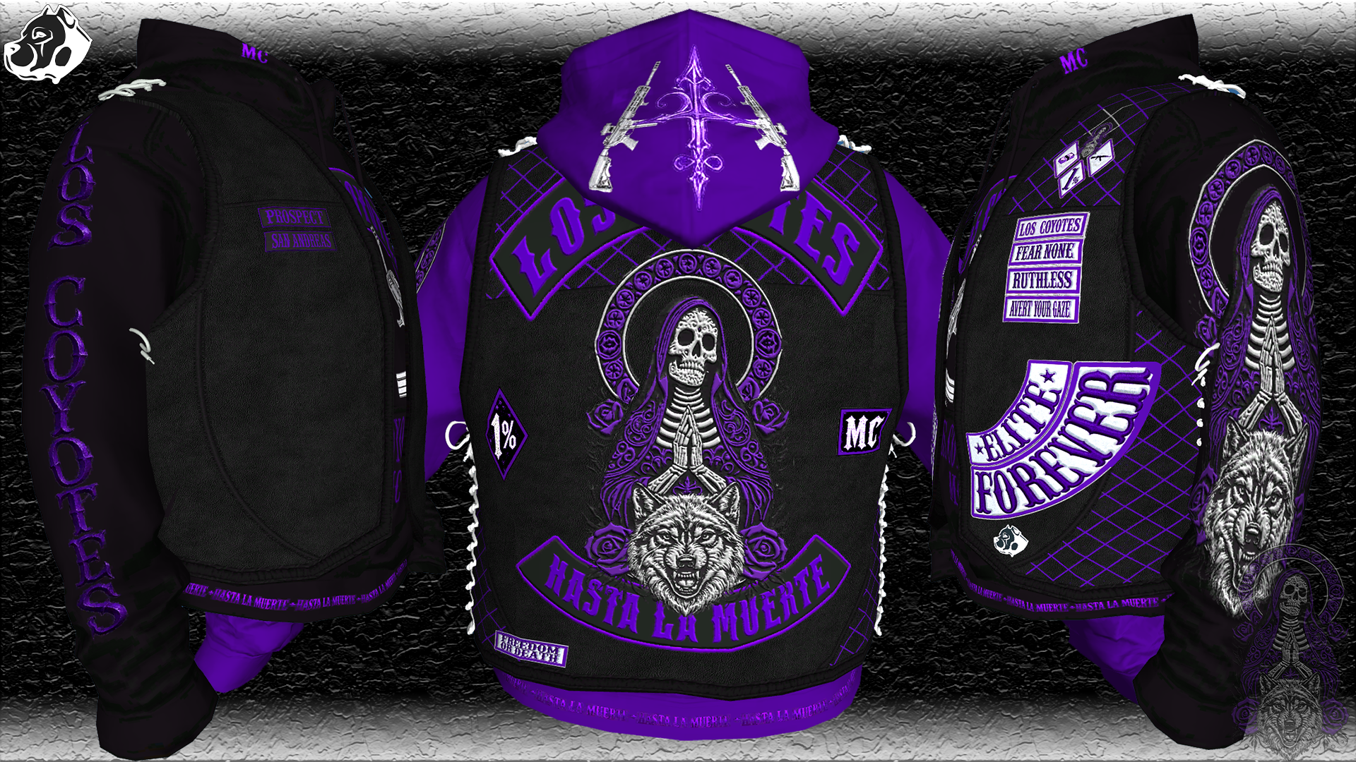 Los Coyotes MC Kuttes | FiveM Gang Clothing
