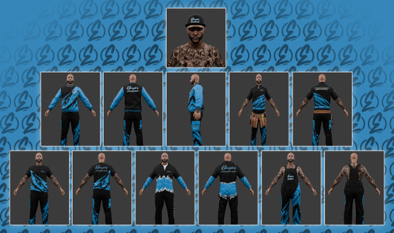 Hayes Auto Clothes Pack ( Male & Female )