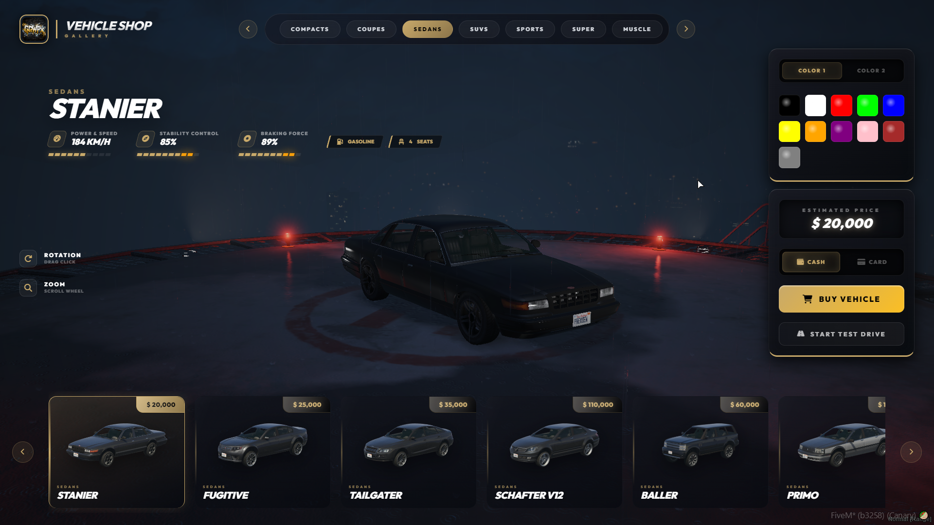 GGWPx Vehicle Shop (Escrow)