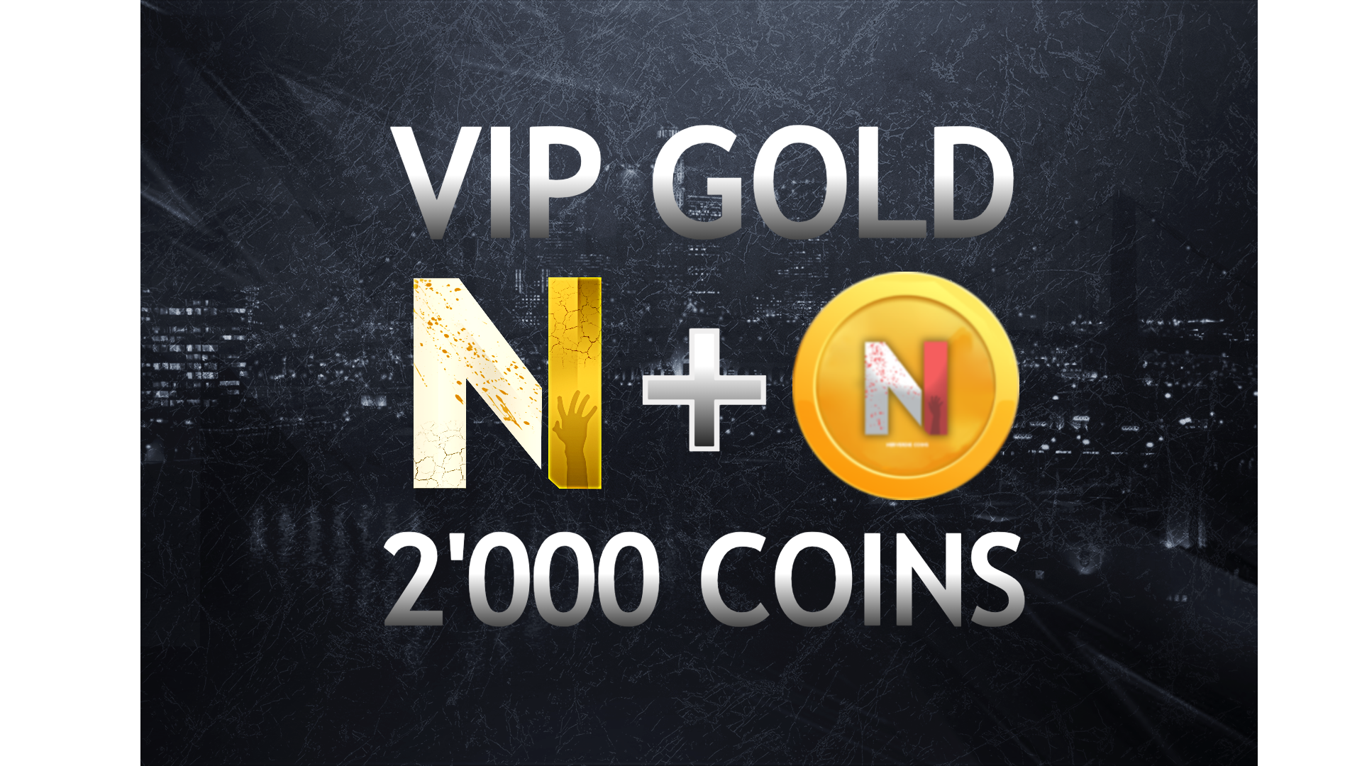 Vip Gold 1 month + 2000 Coins