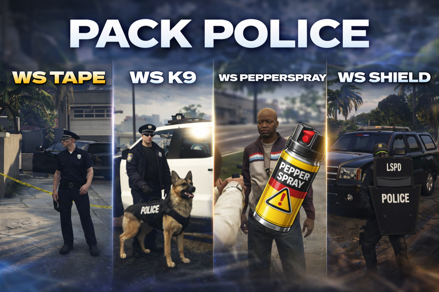 POLICE PACK | QBCORE ESX