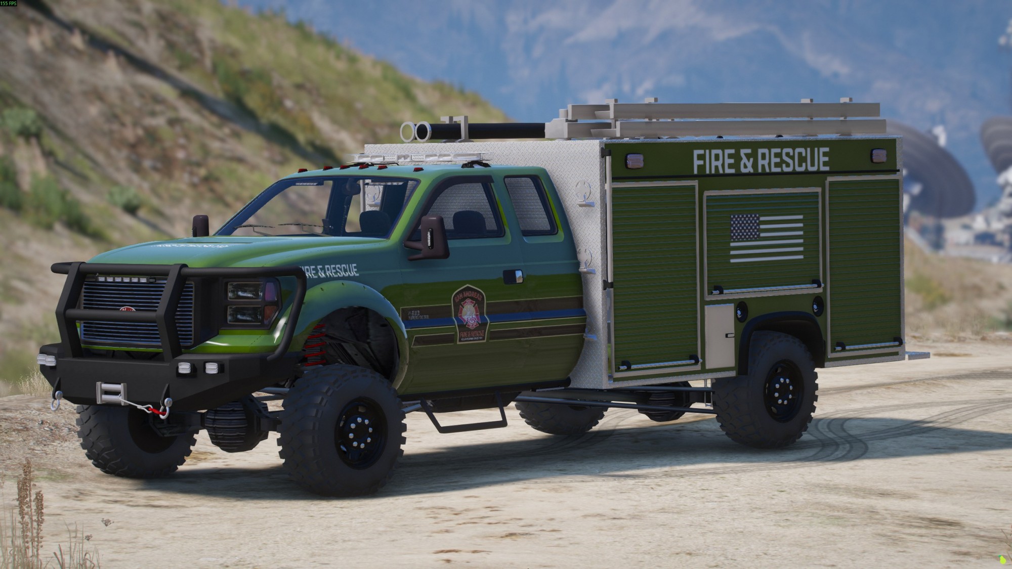 Vapid Sandking Utilty Truck