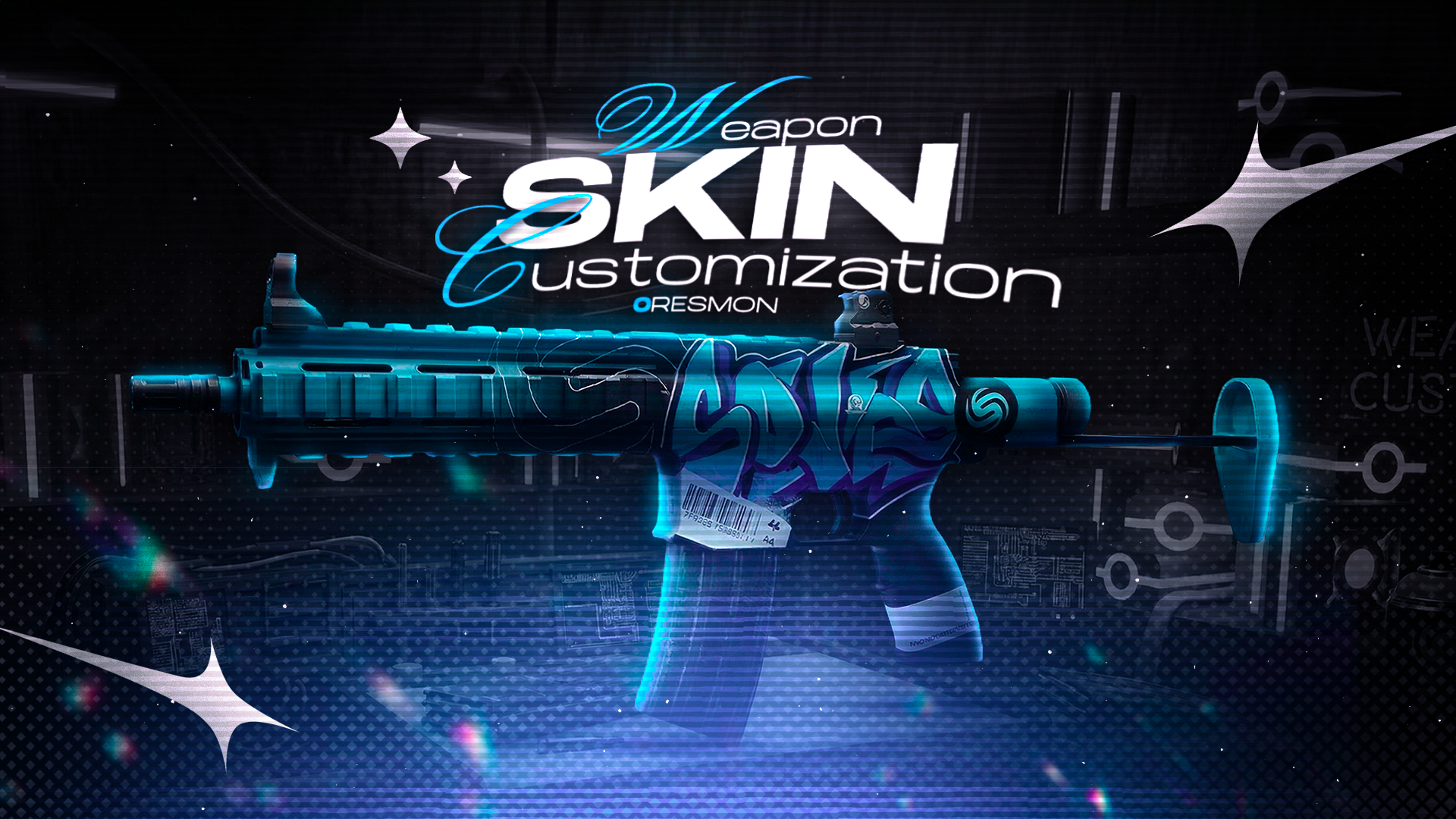 Frkn-Advanced Weapon Skin (+100 Skins & Customization) Open Source | frkn