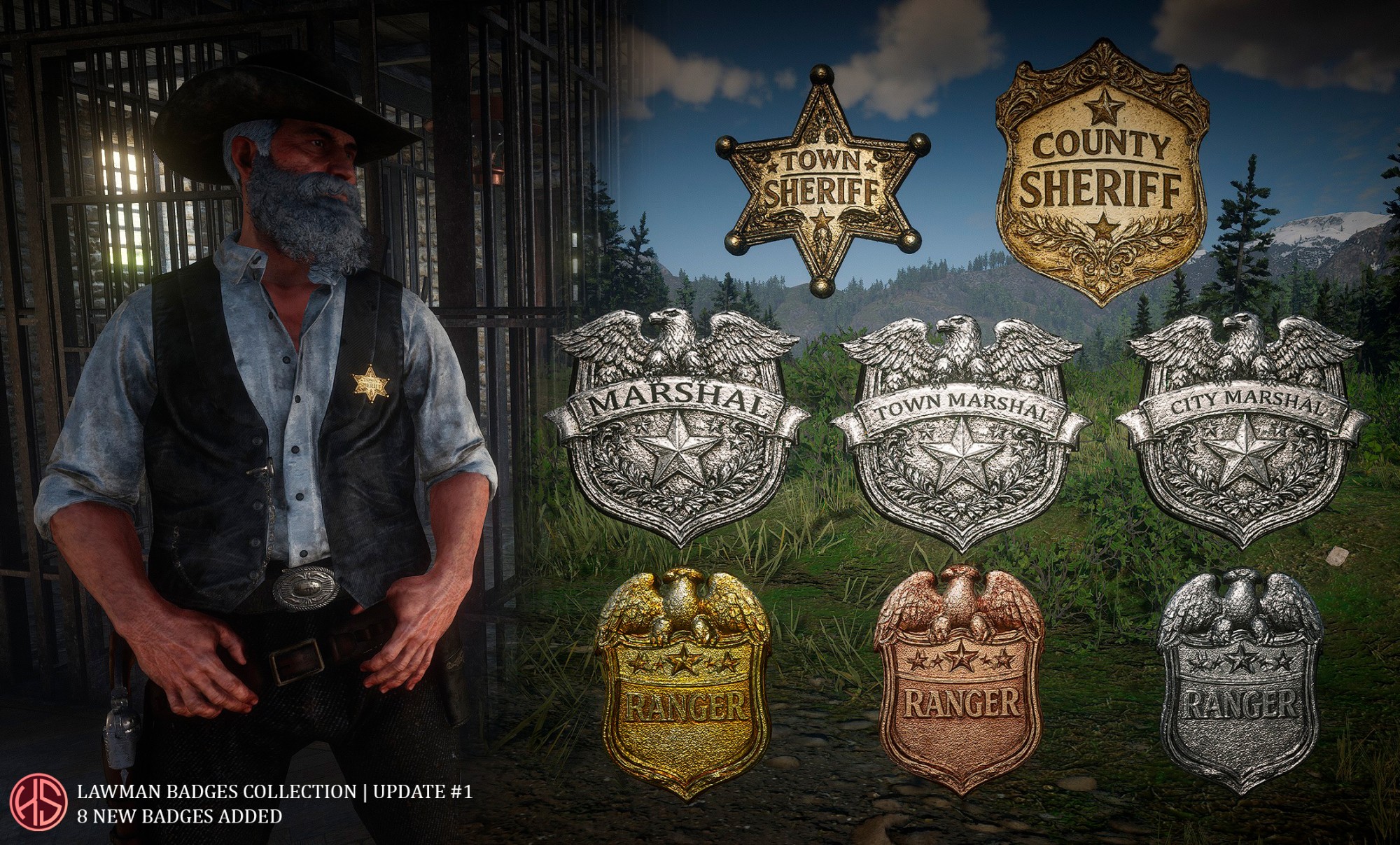 Lawman Badges Collection