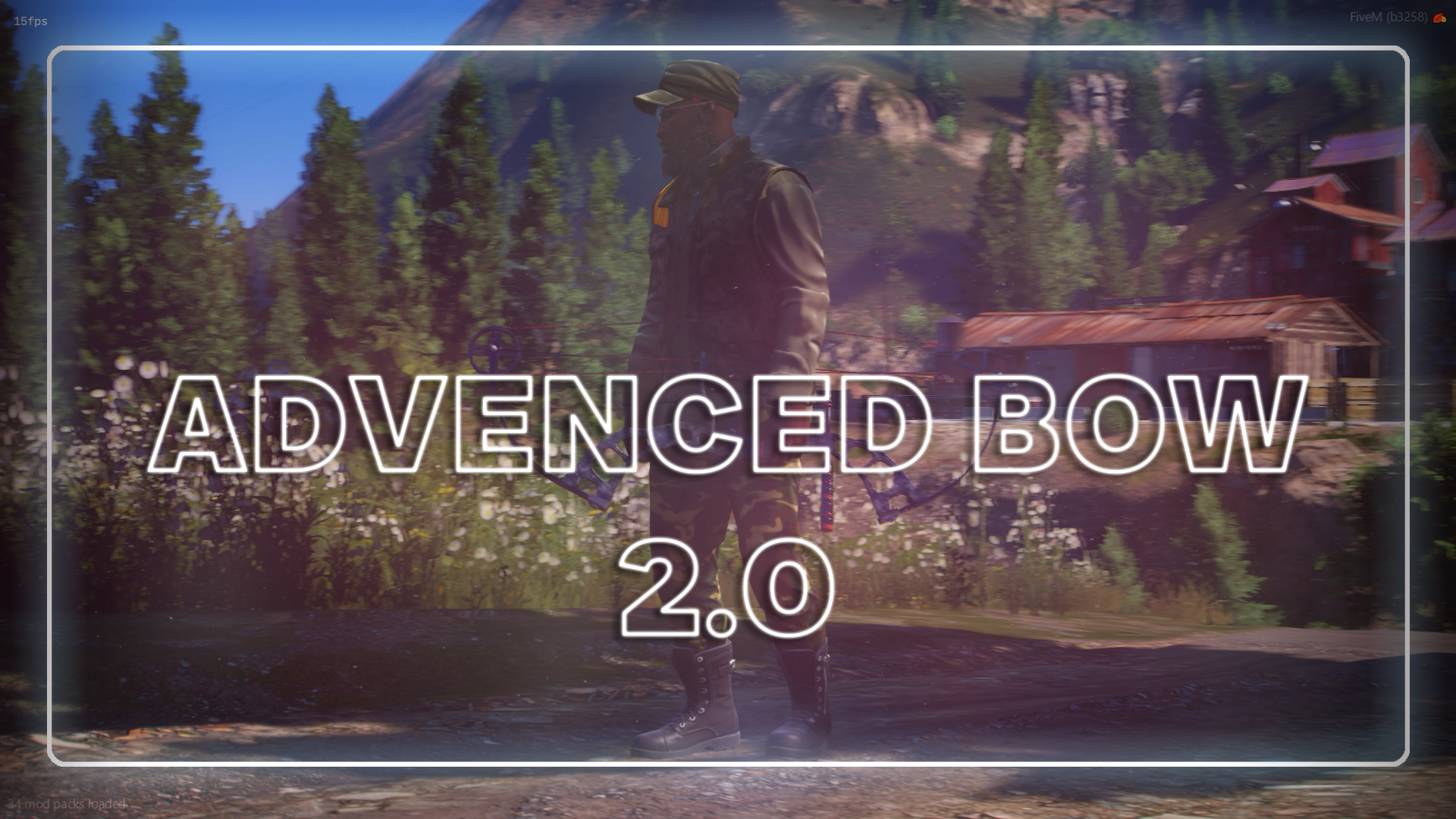 Advenced Bow 2 | Animated Compound Bow & Incendiary Arrows
