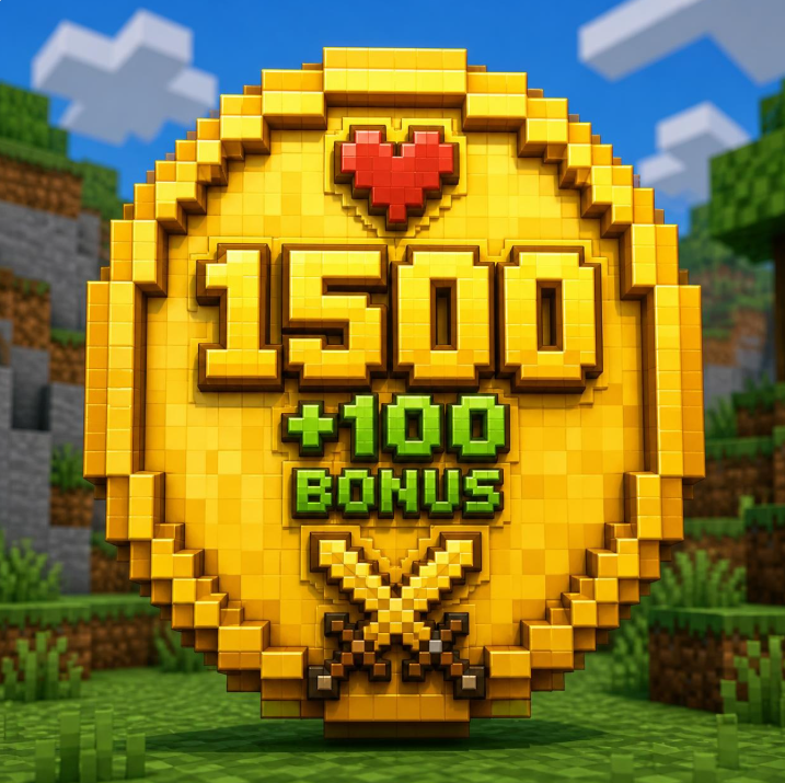 1500 +100 BONUS battle coins