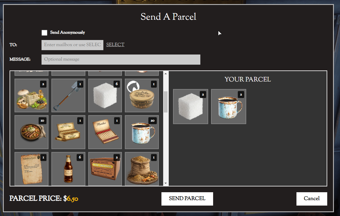 SR Mail Service