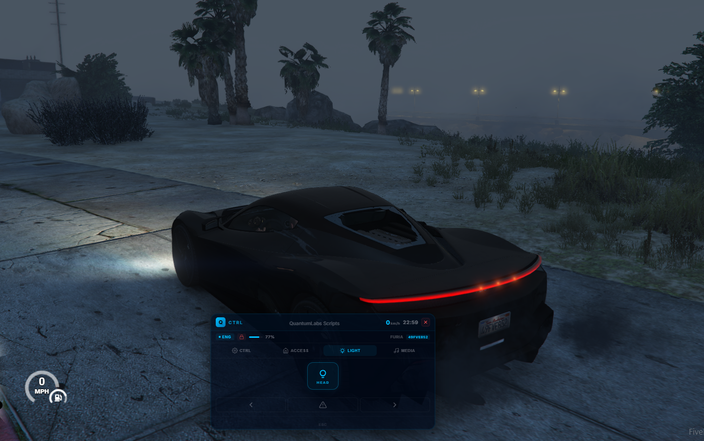 QL VehicleControl — Advanced Vehicle Management & Realistic Control System (QBCore / ESX)