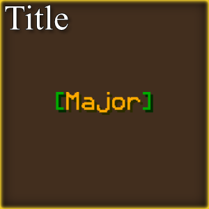 Major [Title]