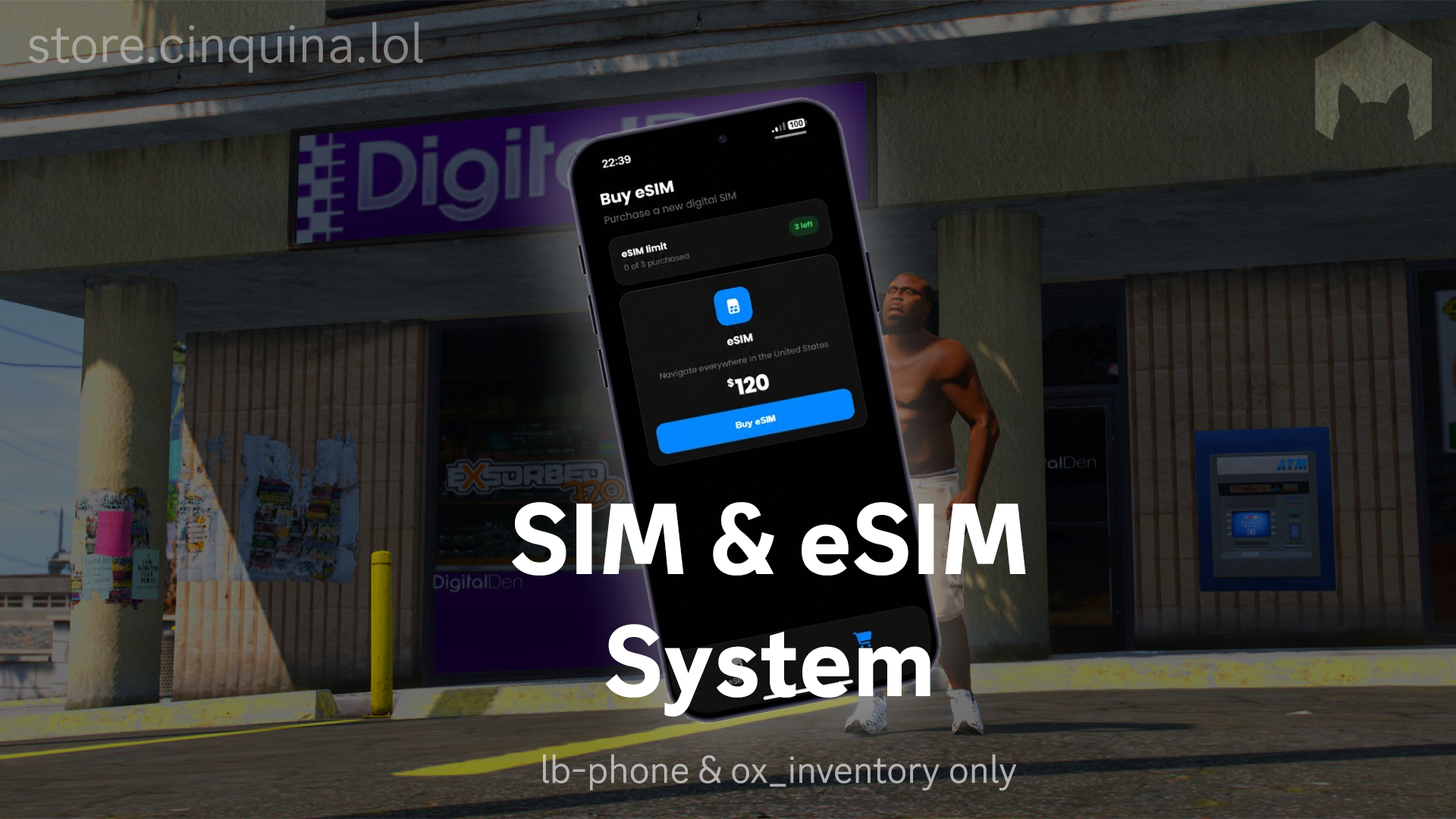 SIMs and eSIMs System for LB-PHONE