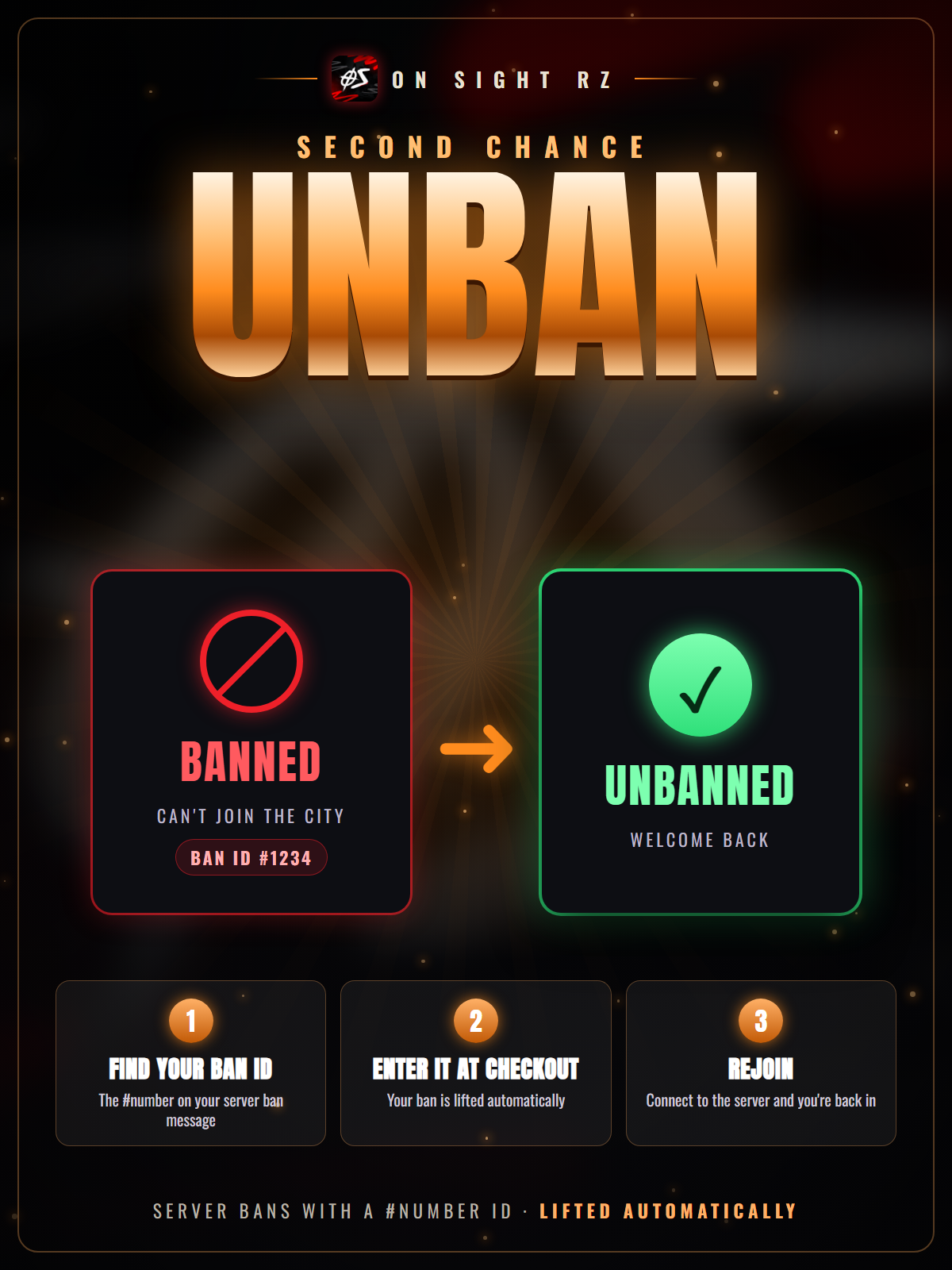 Unban