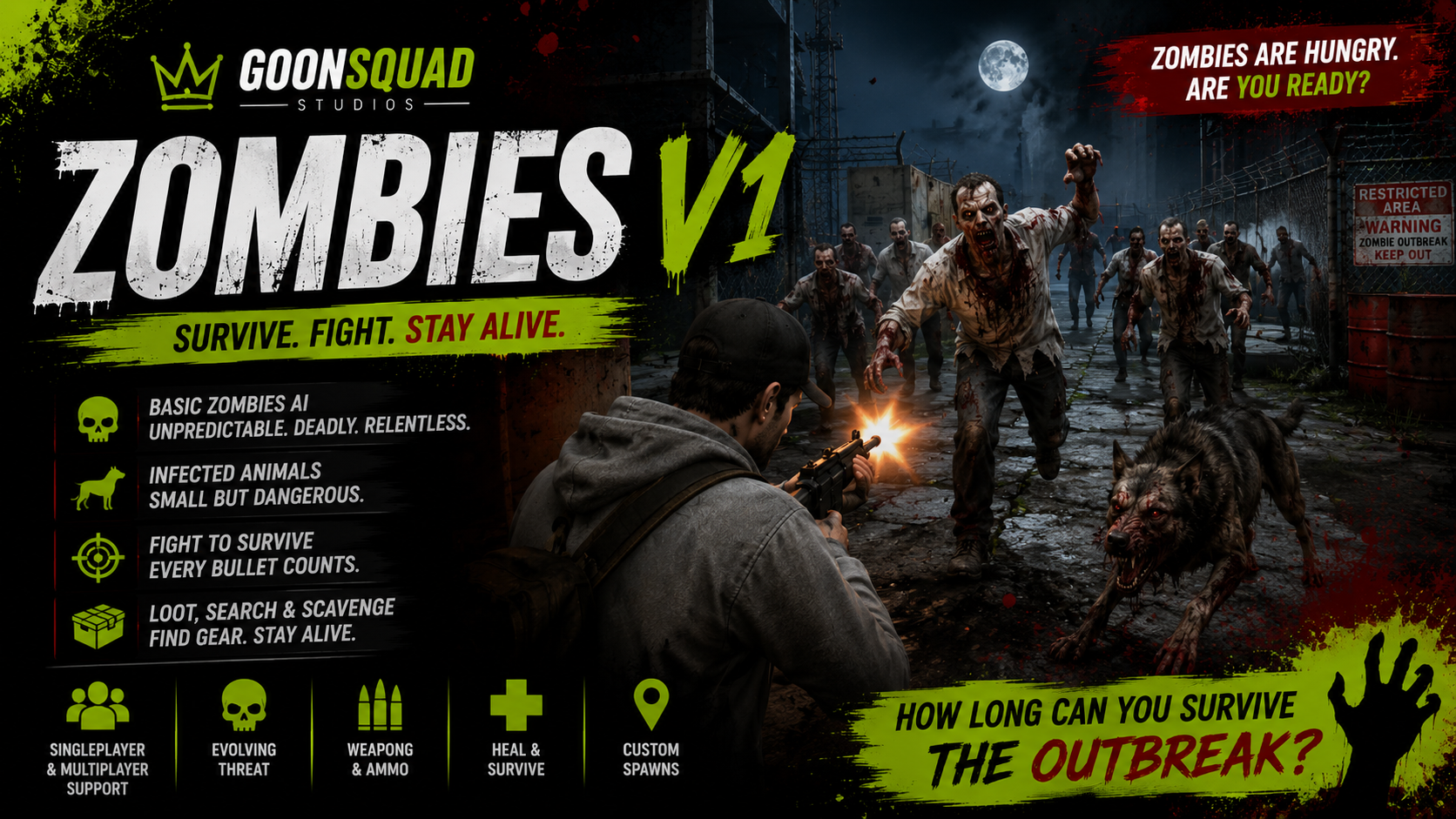 Goonsquad Zombies/Cannibals [STANDALONE]