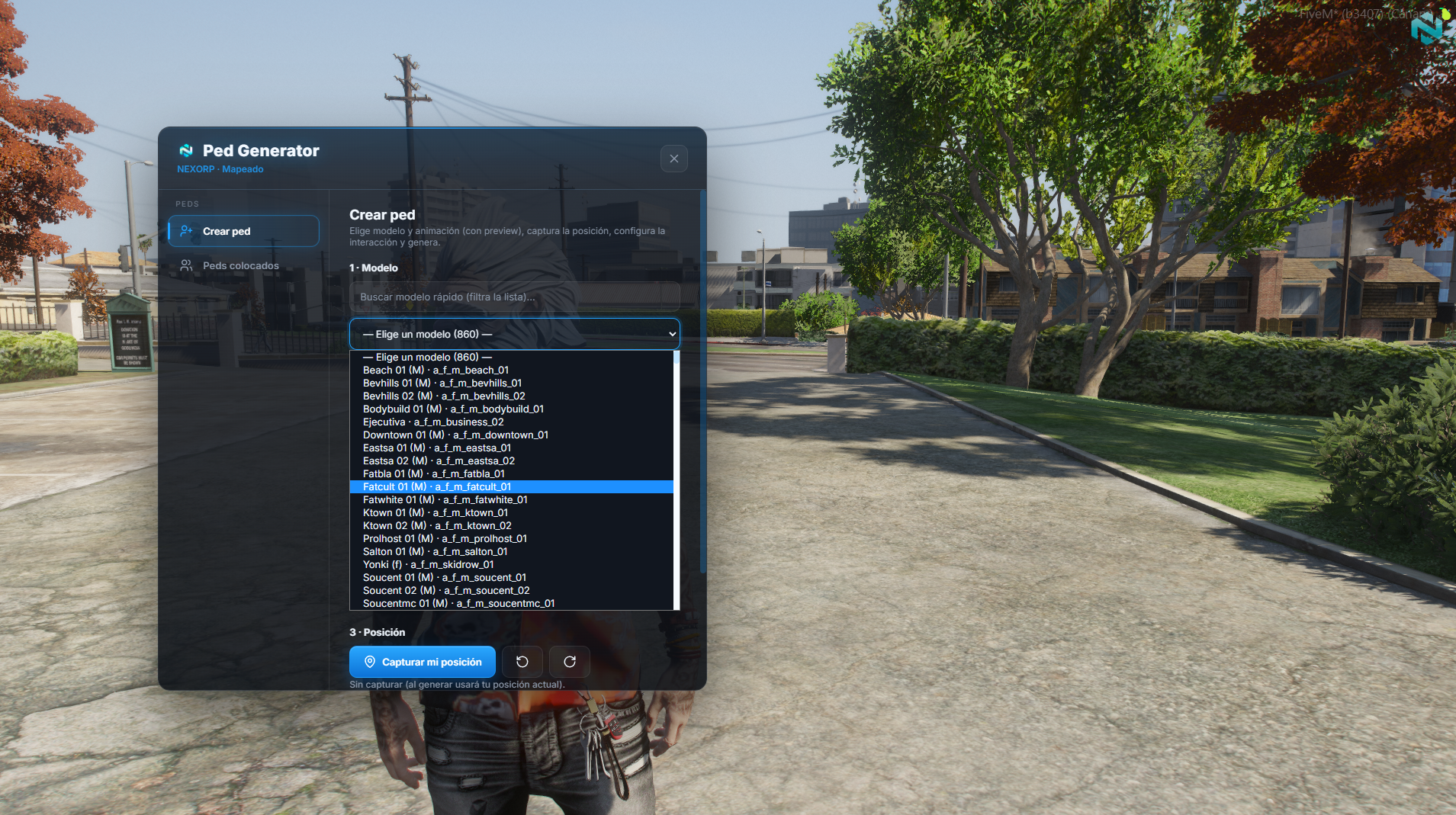 NX Ped Generator