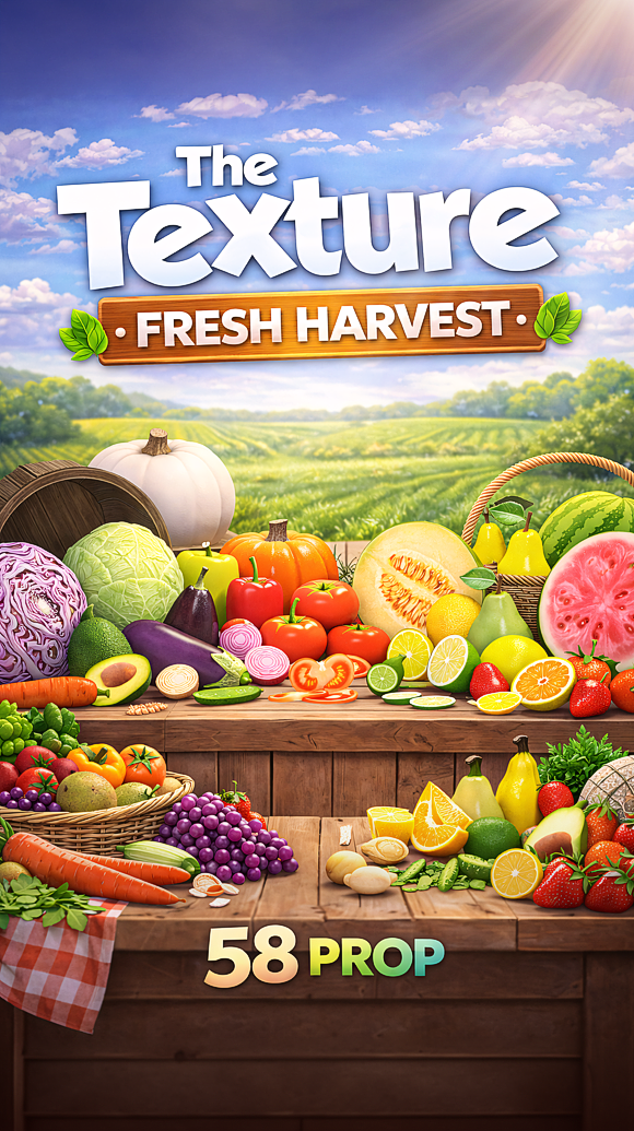 Fresh Harvest Prop Pack