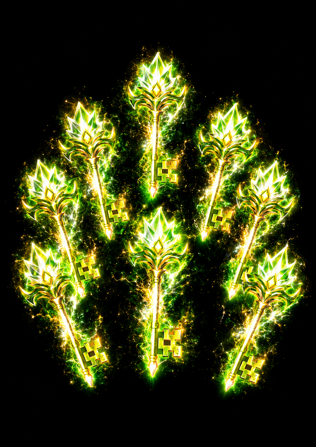 10 Ember Frost Keys