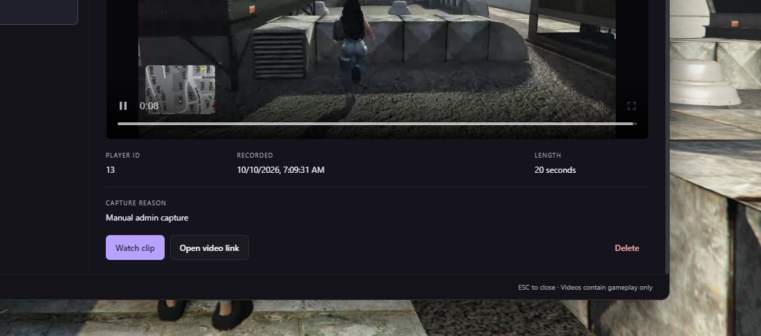 Sleezy Development • Advanced Aim Detection (ESX, QBCore, Qbox, & Standalone)