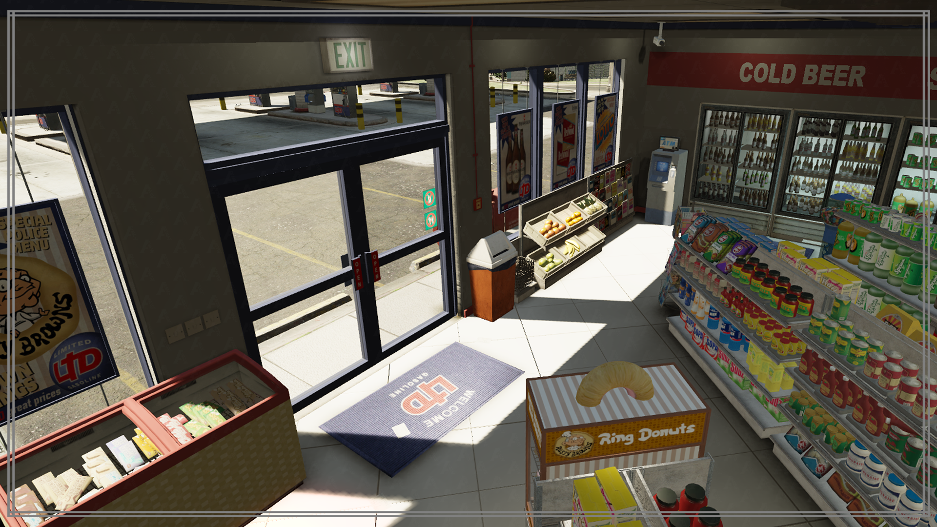 LTD Gas Station Interior Redesign